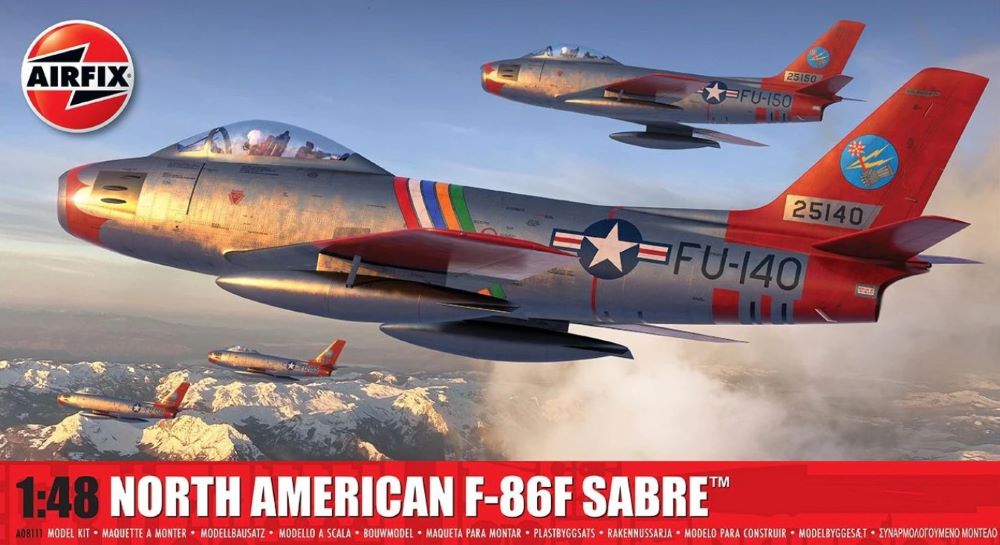 1/48 North American F86F Sabre Fighter