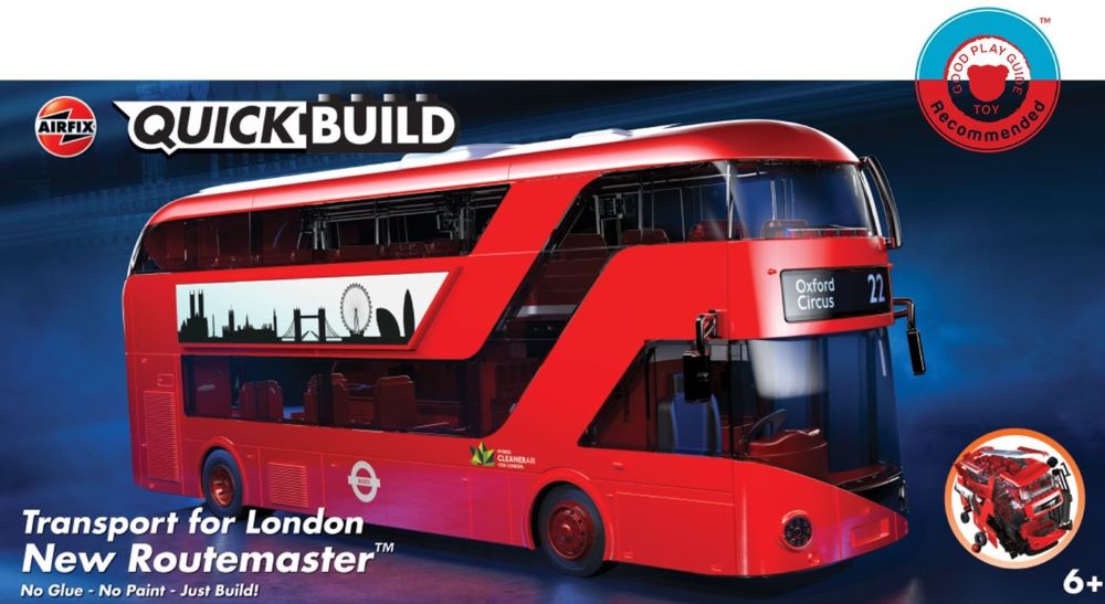 Quick Build New Routemaster Bus (Snap)