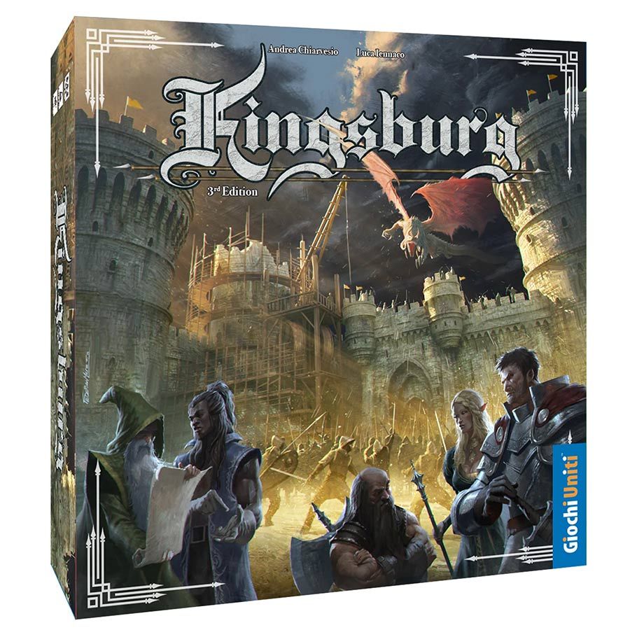 Kingsburg 3rd Edition By Asmodee