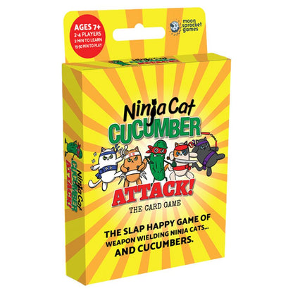 Ninja Cat Cucumber Attack! - Cats In Hat Inc.