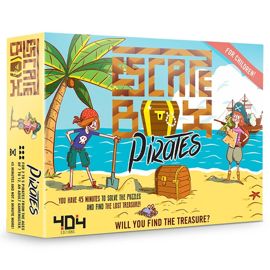 Escape Box Pirates By Asmodee