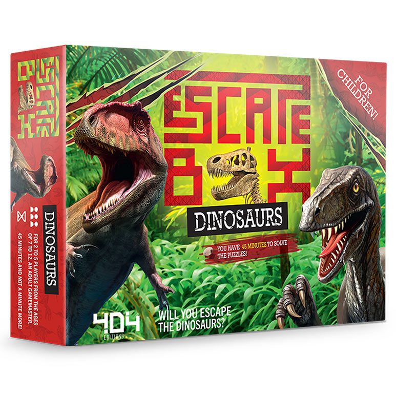 Escape Box Dinosaurs By Asmodee