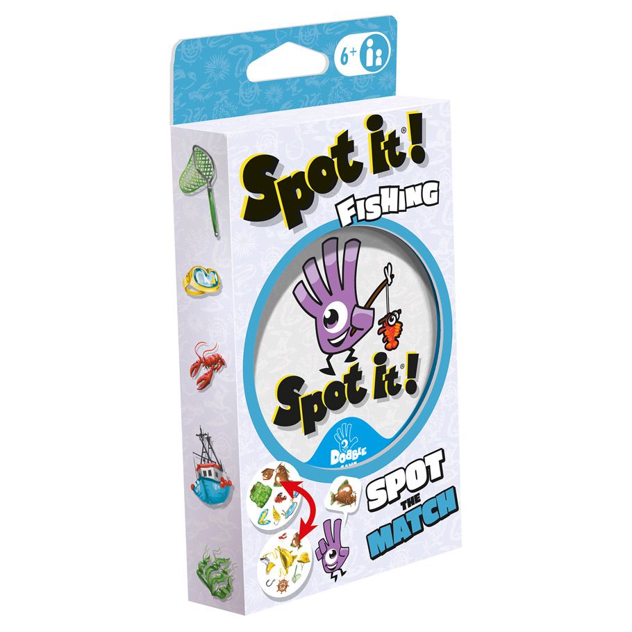 Spot It: Fishing (Eco-Blister) - Cats In Hat Inc.