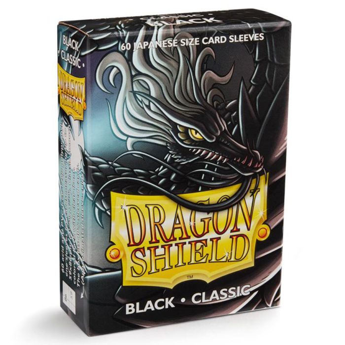 Deck Protector: Dragon Shield: Japanese: Classic: Black (60)