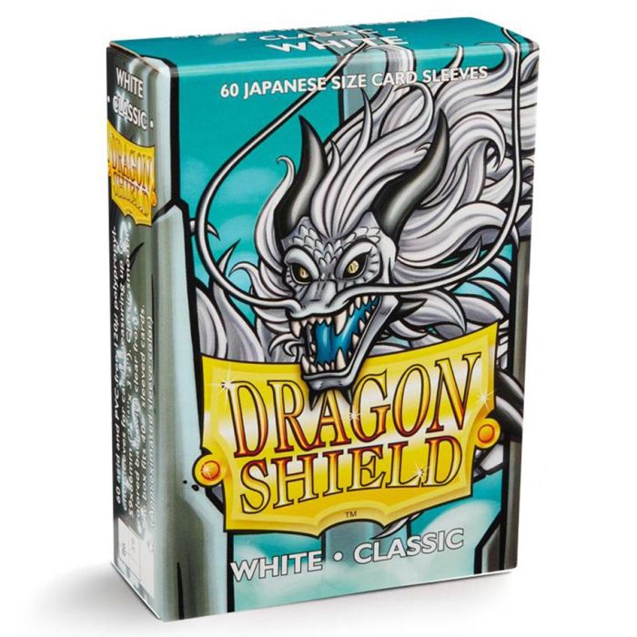 Deck Protector: Dragon Shield: Japanese: Classic: White (60)