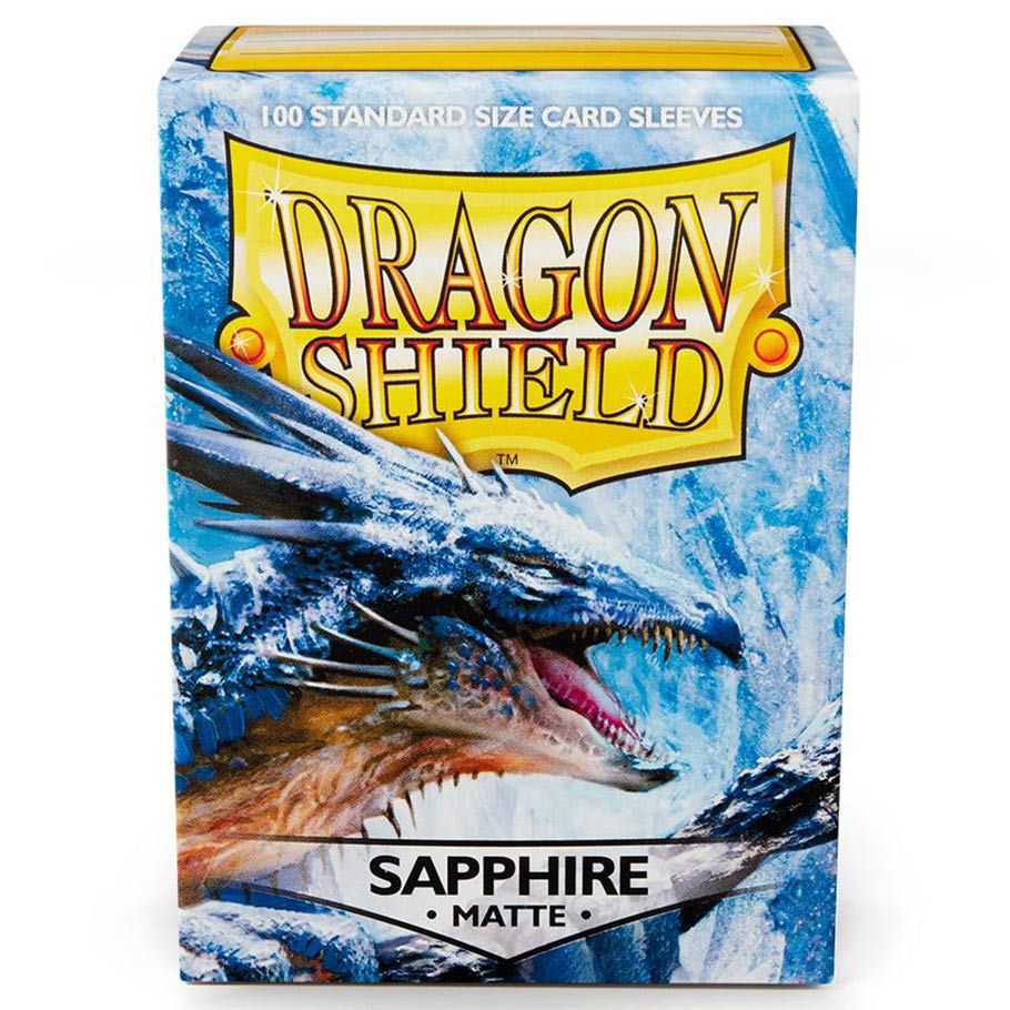 Deck Protector: Dragon Shield: Matte: Sapphire (100)