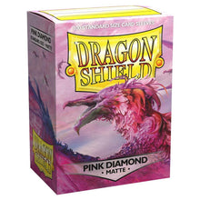 Deck Protector: Dragon Shield: Matte: Pink Diamond (100) By Dragon Shield