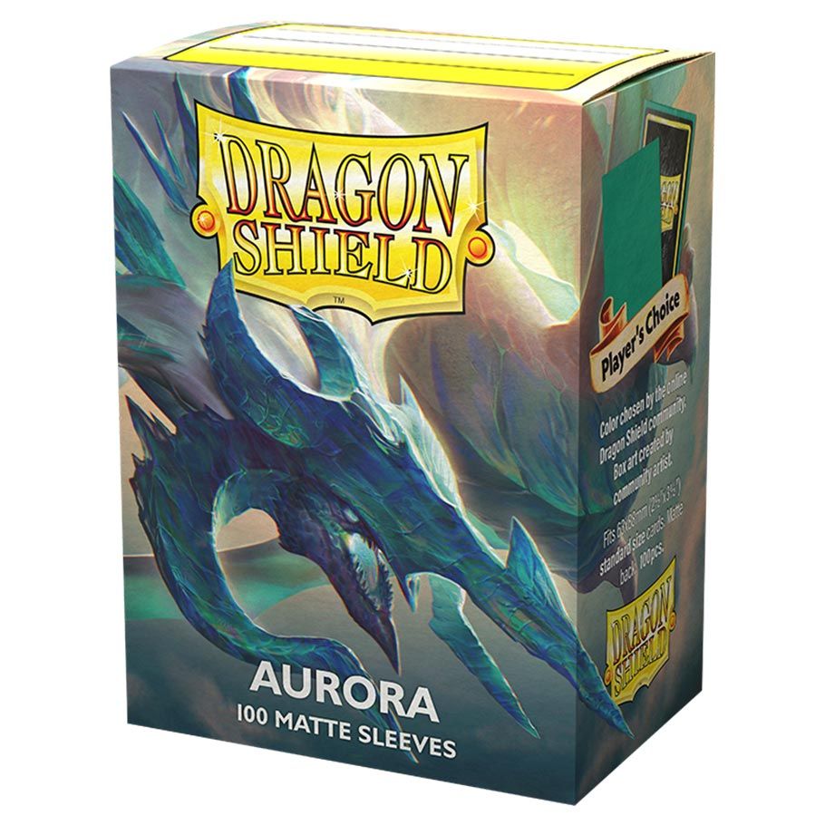 Deck Protector: Dragon Shield: Matte: Aurora (100) By Dragon Shield