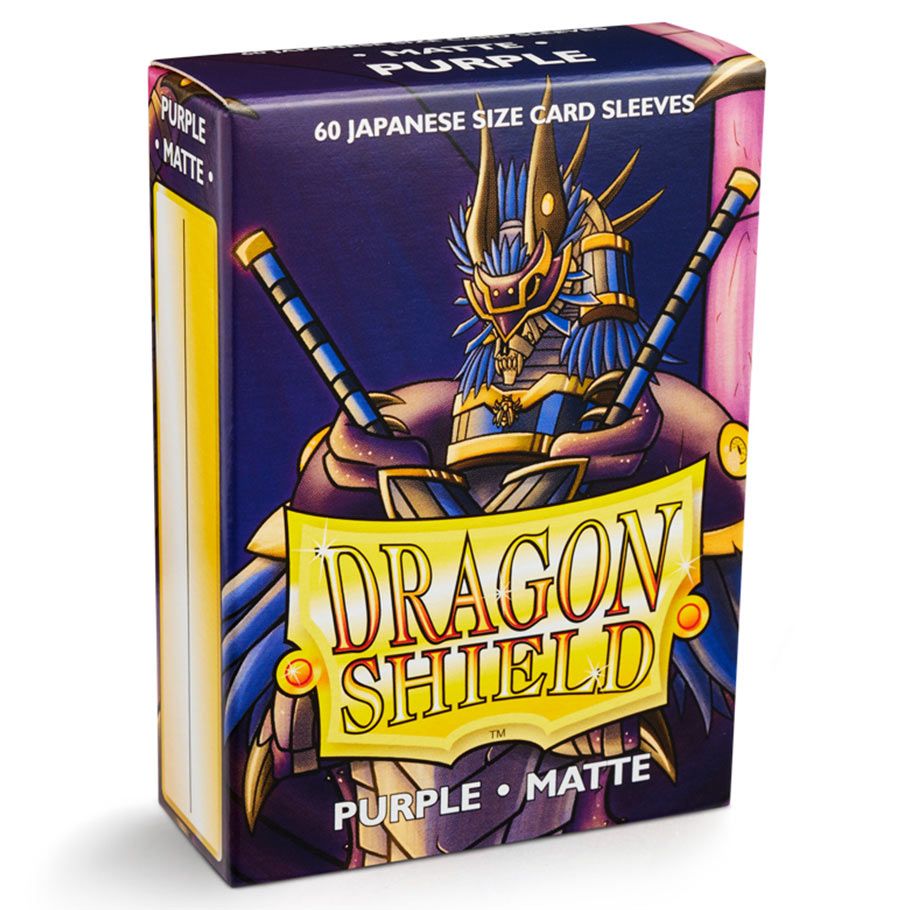 Deck Protector: Dragon Shield: Japanese: Matte: Purple (60)