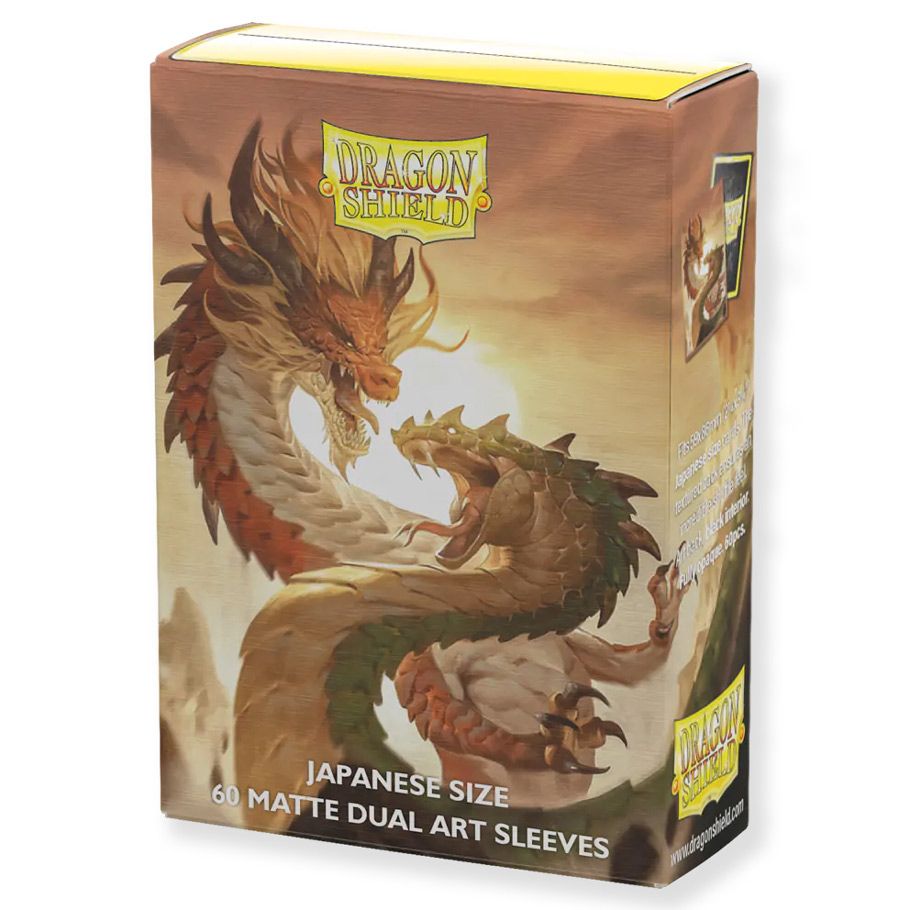 Deck Protector: Dragon Shield: Japanese: Art: Dual Matte: Wood Snake (60)