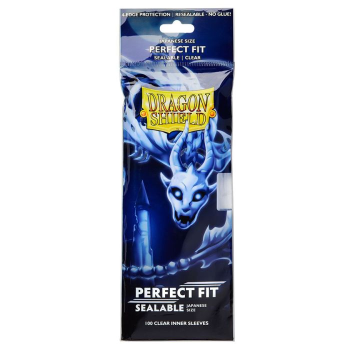 Deck Protector: Dragon Shield: Japanese: Perfect Fit: Sealable: Clear (100)