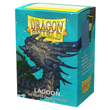 Deck Protector: Dragon Shield: Dual Matte: Lagoon (100) - Cats In Hat Inc.