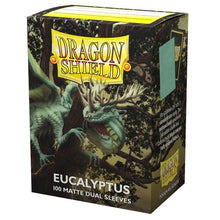 Deck Protector: Dragon Shield: Dual Matte: Eucalyptus (100) - Cats In Hat Inc.