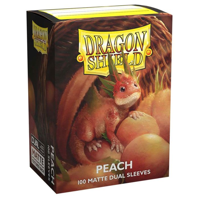 Deck Protector: Dragon Shield: Dual Matte: Peach (100)