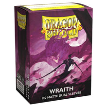 Deck Protector: Dragon Shield: Dual Matte: Wraith (100) - Cats In Hat Inc.