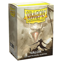 Deck Protector: Dragon Shield: Dual Matte: Valor (100) - Cats In Hat Inc.