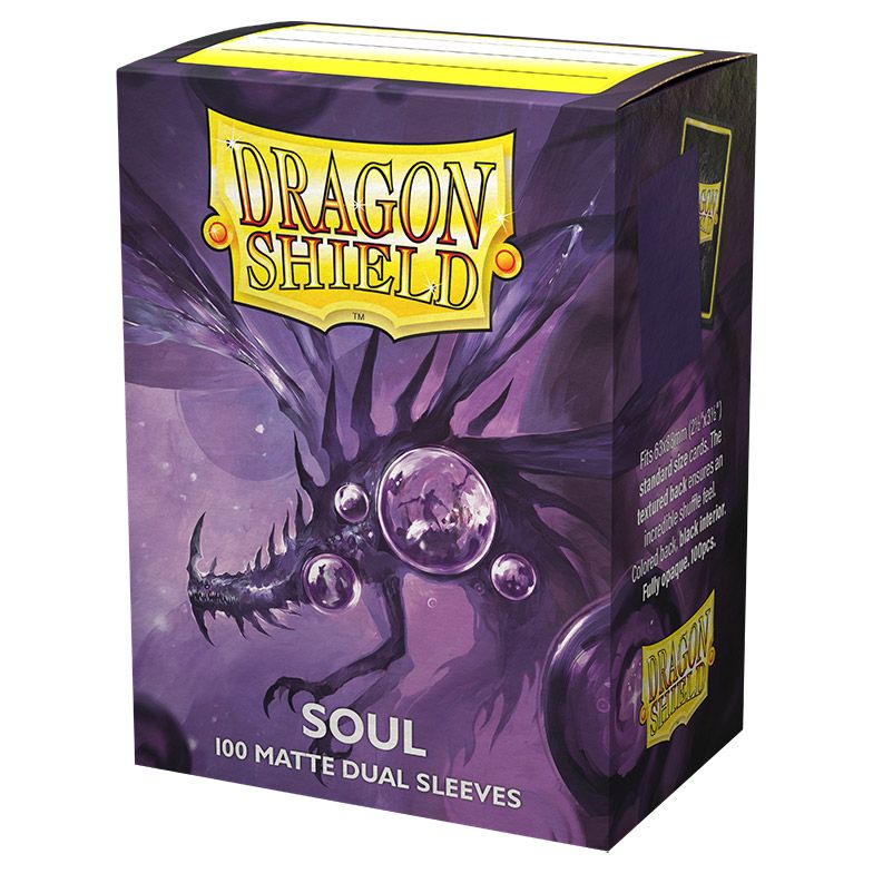 Deck Protector: Dragon Shield: Dual Matte: Soul (100) By Dragon Shield