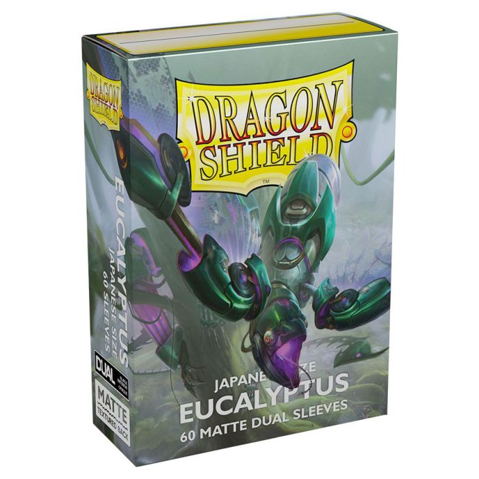 Deck Protector: Dragon Shield: Japanese: Dual Matte: Eucalyptus (60)