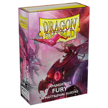 Deck Protector: Dragon Shield: Japanese: Dual Matte: Fury (60) - Cats In Hat Inc.