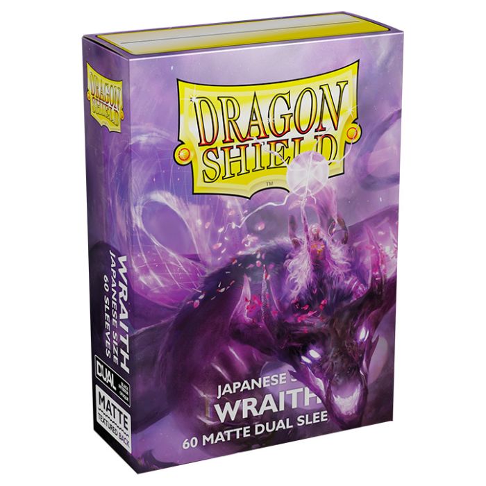 Deck Protector: Dragon Shield: Japanese: Dual Matte: Wraith (60)