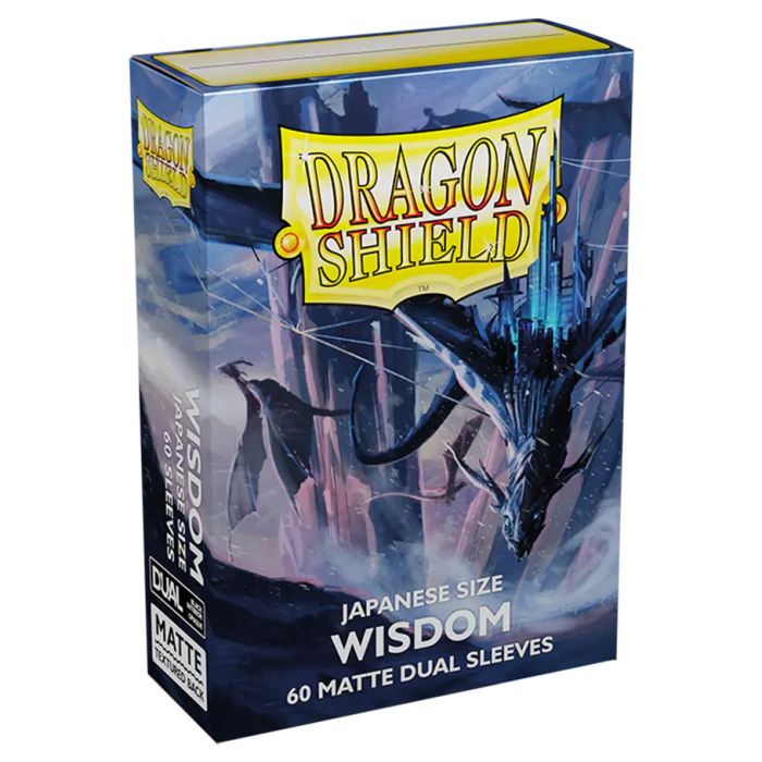 Deck Protector: Dragon Shield: Japanese: Dual Matte: Wisdom (60)