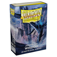 Deck Protector: Dragon Shield: Japanese: Dual Matte: Wisdom (60) - Cats In Hat Inc.