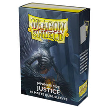Deck Protector: Dragon Shield: Japanese: Dual Matte: Justice (60) - Cats In Hat Inc.