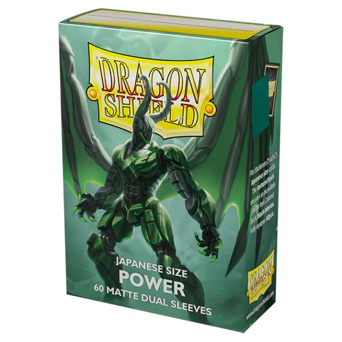 Deck Protector: Dragon Shield: Japanese: Dual Matte: Power (60)