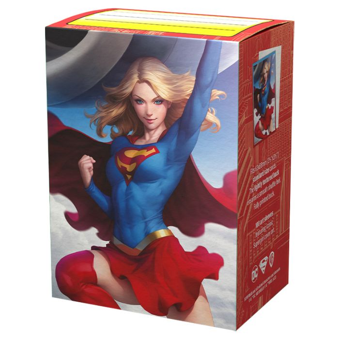 Deck Protector: Dragon Shield: Art: Brushed: Supergirl (100)