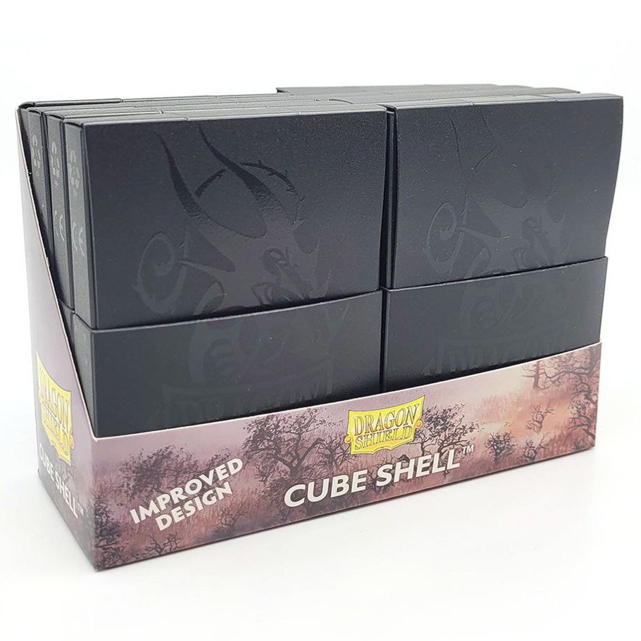 Deck Box: Cube Shell: Shadow Black (8)