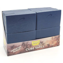 Deck Box: Cube Shell: Midnight Blue (8) By Dragon Shield