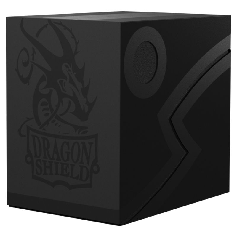 Deck Box: Dragon Shield: Double Shell: Shadow Black/Black