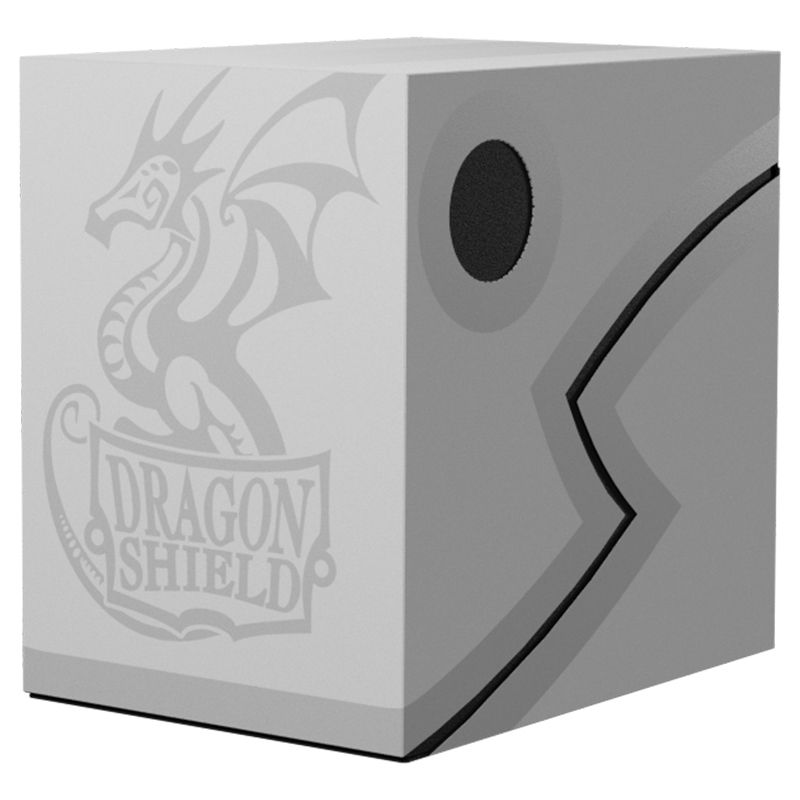 Deck Box: Dragon Shield: Double Shell: Ashen White/Black