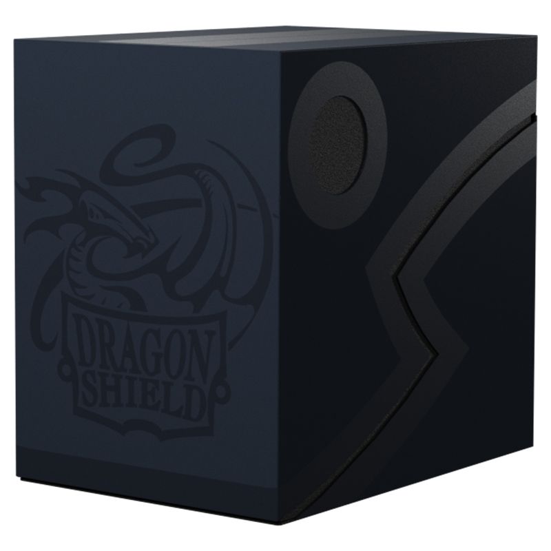 Deck Box: Dragon Shield: Double Shell: Midnight Blue/Black