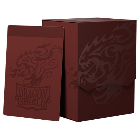 Deck Box: Dragon Shield: Deck Shell: Revised: Blood Red/Black