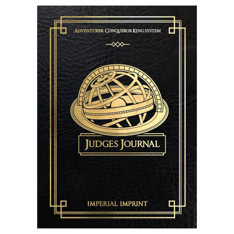 Adventurer Conqueror King System II Revised: Judges Journal