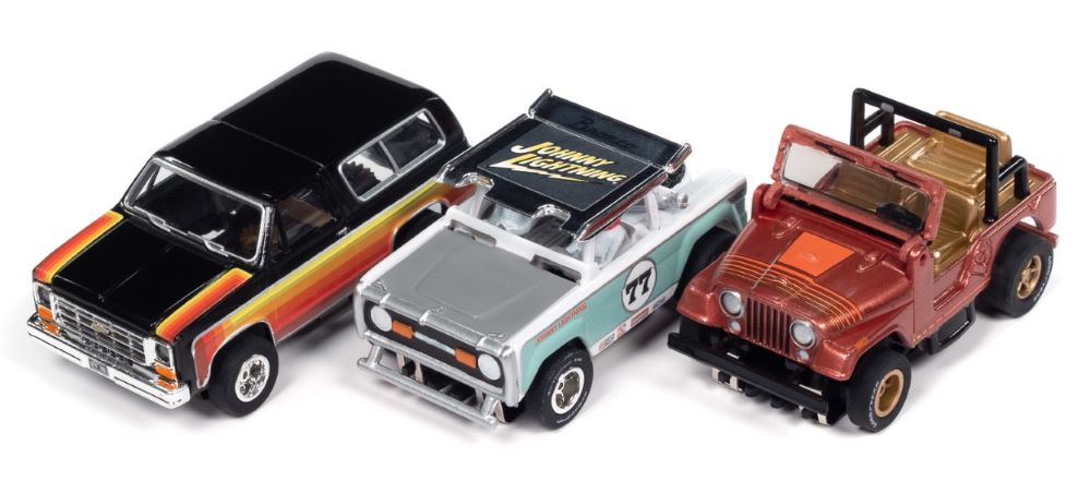 HO X-Traction Off-Road Slot Car Assortment - Series #2 (12 Total)