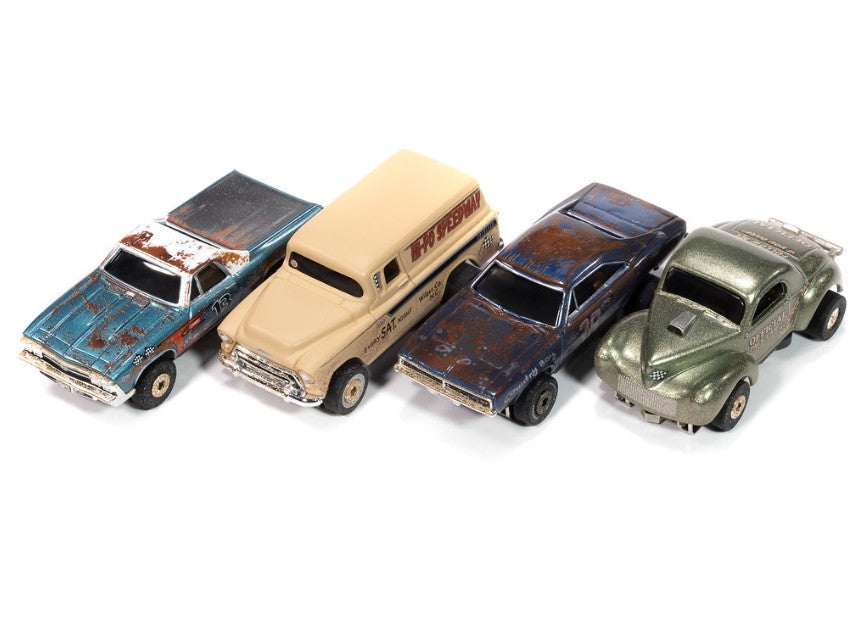 HO Thunderjet Thunder Road Slot Car Assortment- Series #2 (8 Total)