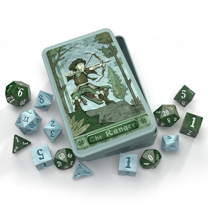 RPG Class Dice Set: Ranger (14) - Cats In Hat Inc.