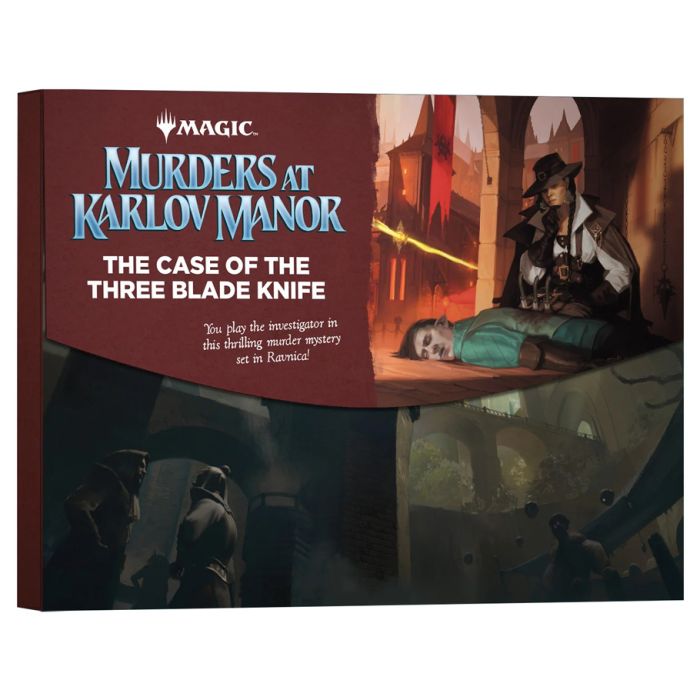 Magic The Gathering: Murders At Karlov Manor: The Case Of The Three Blade Knife - Cats In Hat Inc.