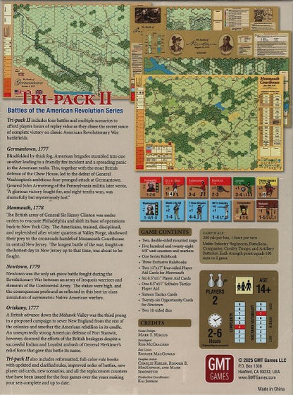 American Revolution Tri-Pack #2: Monmouth, Germantown, Newtown