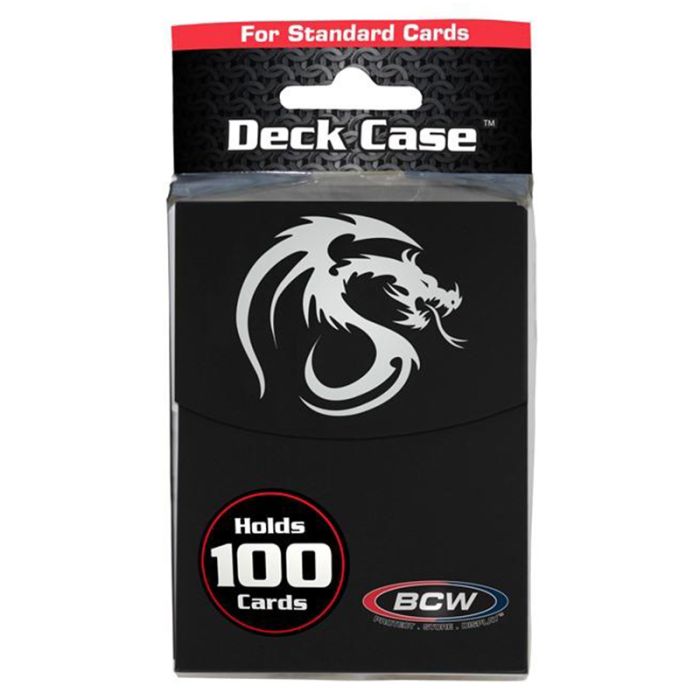 Deck Box: Large Deck Case: Black