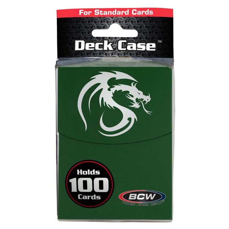 Deck Box: Large Deck Case: Green