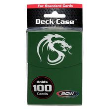 Deck Box: Large Deck Case: Green - Cats In Hat Inc.