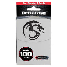Deck Box: Large Deck Case: White - Cats In Hat Inc.