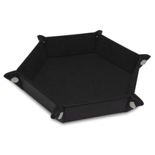 Dice Tray: LX: Hex: Black - Cats In Hat Inc.