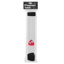 Playmat Tube: Clear With Black Cap/Dice - Cats In Hat Inc.