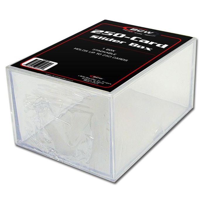 Box: 2 Piece Slider 250 Clear