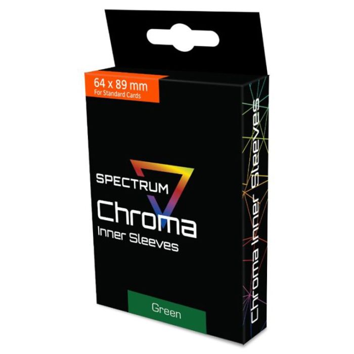 Deck Protector: Spectrum: Chroma Inner Sleeves: Green (100)