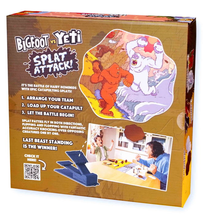Bigfoot Vs Yeti: Splat Attack!